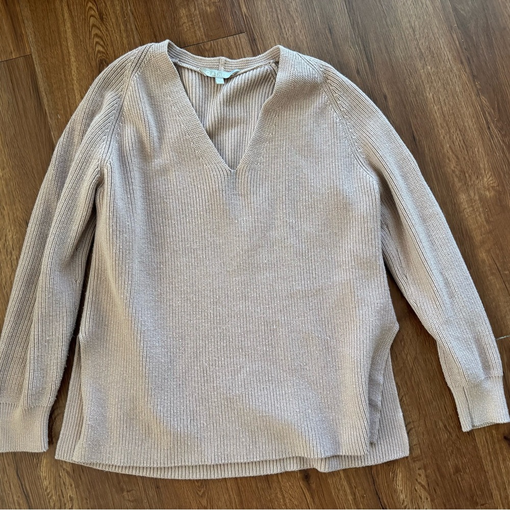 Athleta Long Blush Pink Sweater